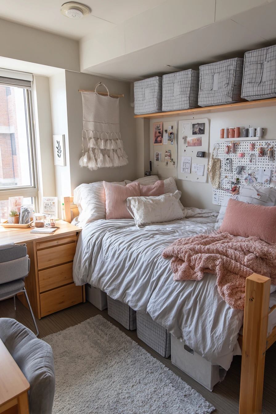 Smart Small-Space Dorm Makeover image 1