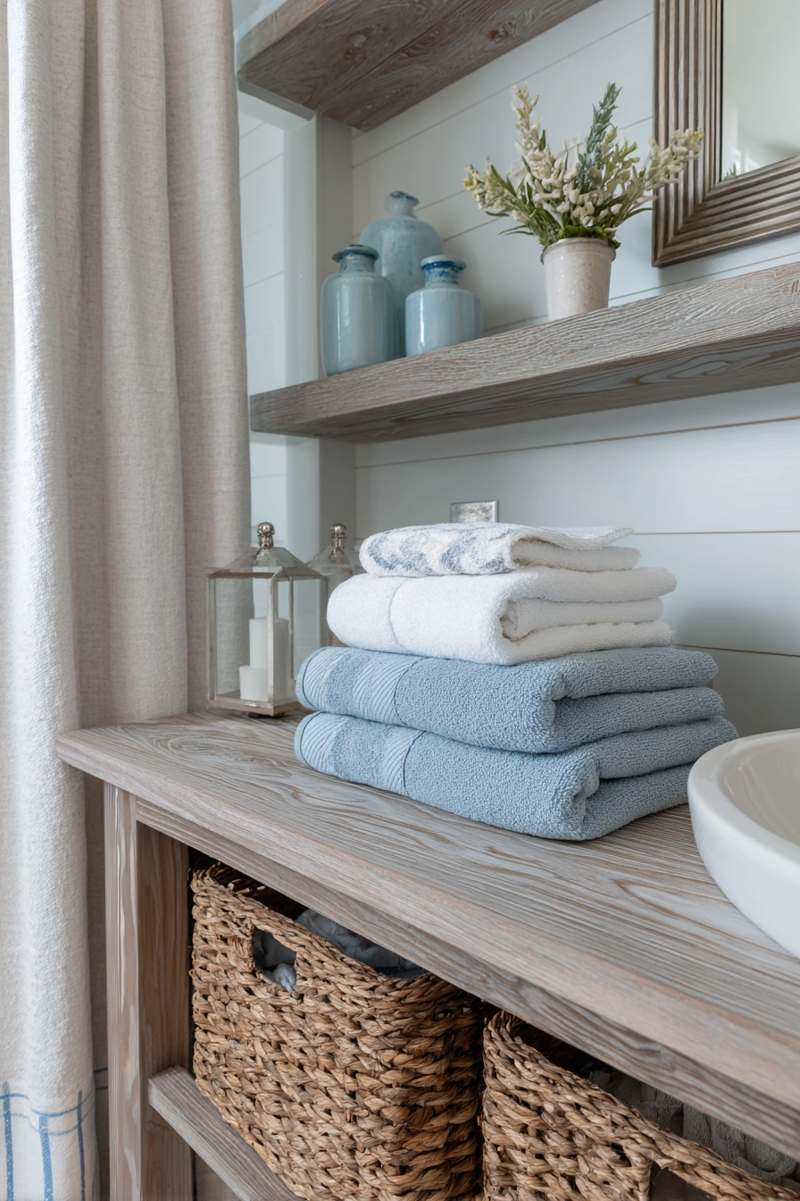 Teen Bathroom with Coastal-Inspired Relaxed Style image 2